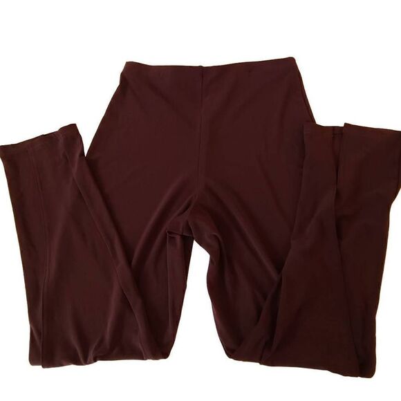 Sympli Womens Gray Brown Split Hem Stretch Pants Size 4 - Picture 3 of 12